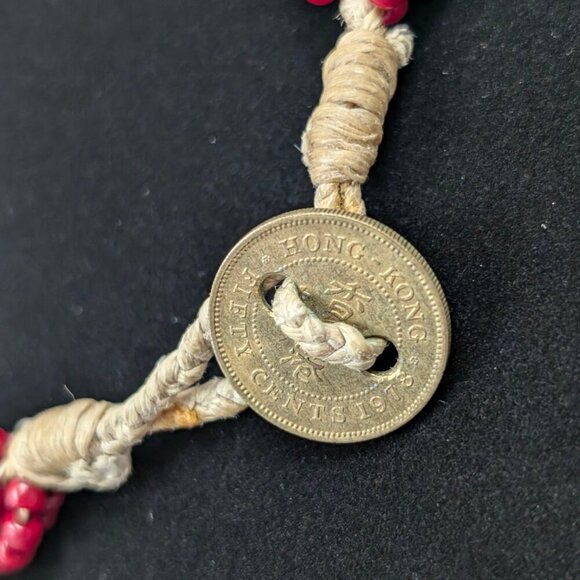 V. 9-Strand Beaded Torsade Necklace - Picture 4 of 5